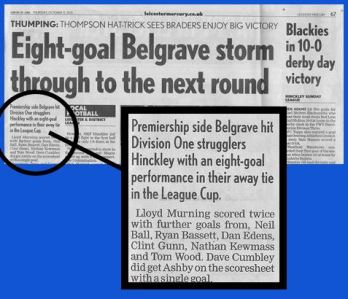 Leicester Mercury Headline